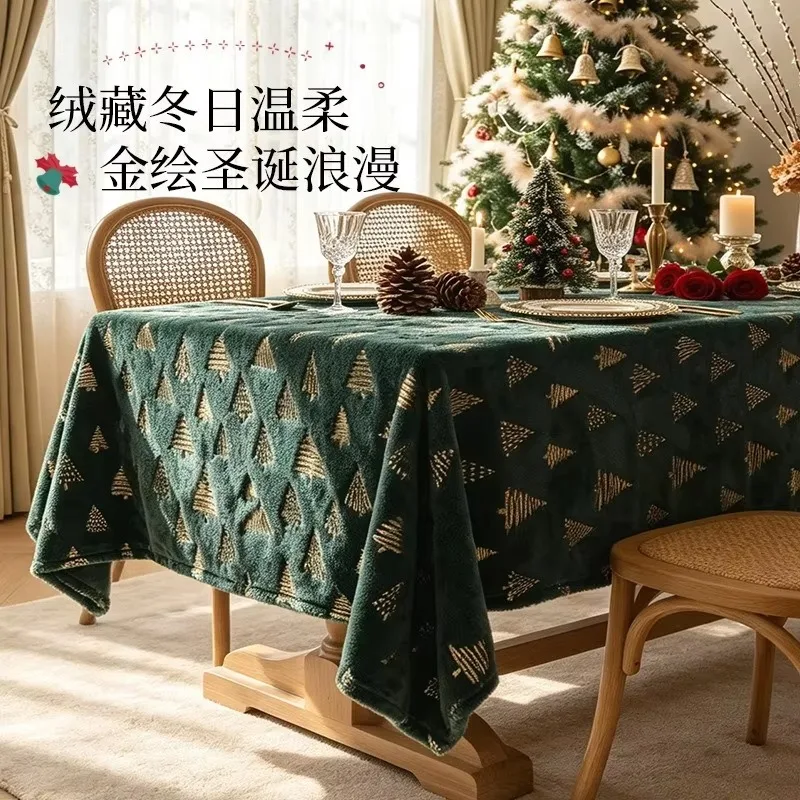Home Textiles News - Новая рождественская скатерть для дома и