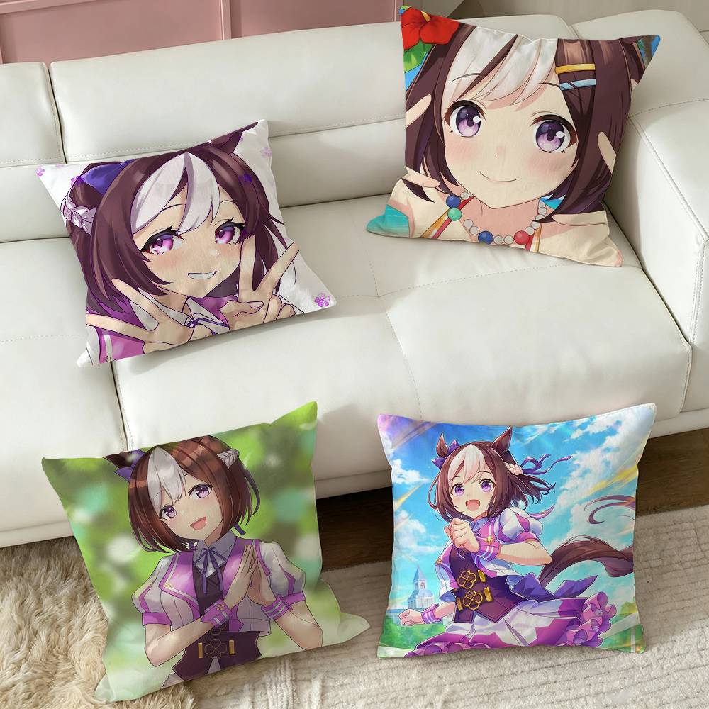 Home Textiles Week - Специальная коллекция «Ума Мусуме»: двусторонняя наволочка