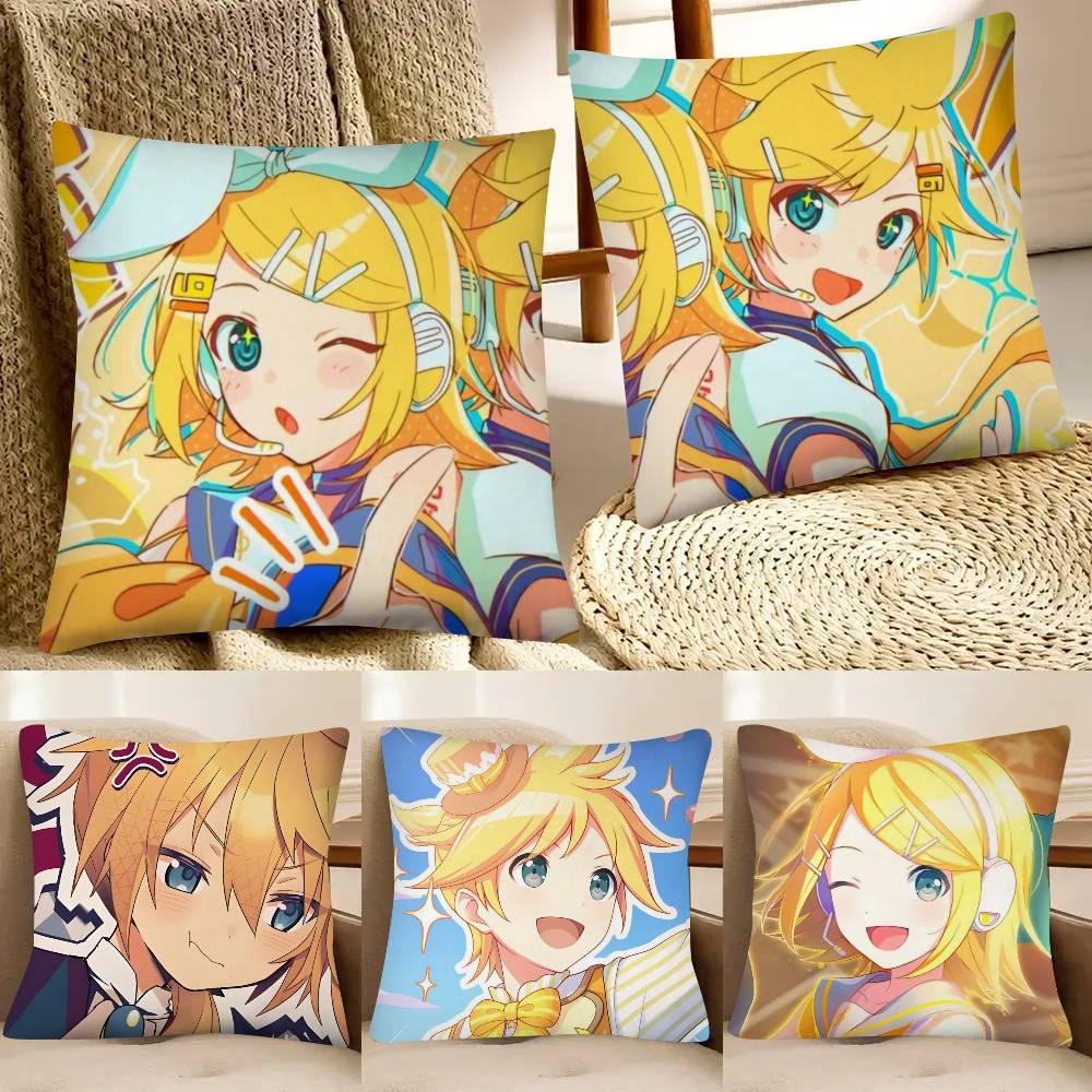 Home Fashion Textiles - Модная квадратная наволочка Ute Vocaloid Singer