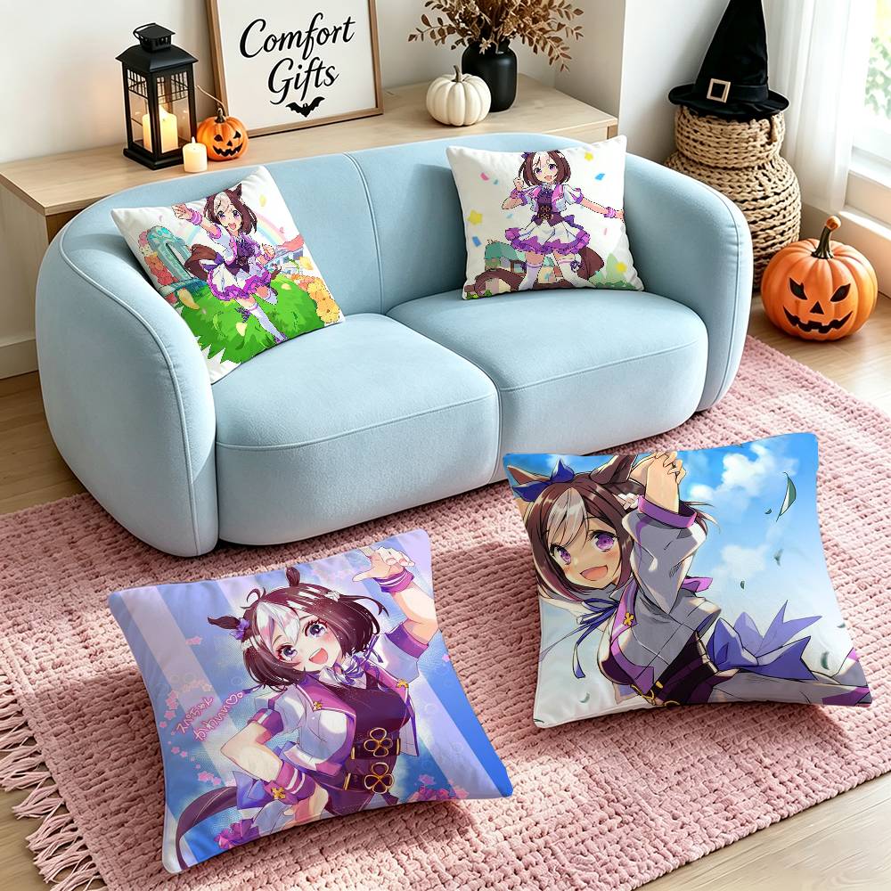 Home Textiles Week - Аниме Uma Musume S-Special Week. Квадратная