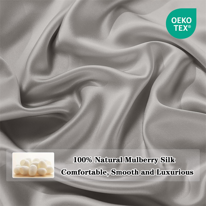 Роскошная простыня из 100% нат – обзор и цена Silk Sheet Set