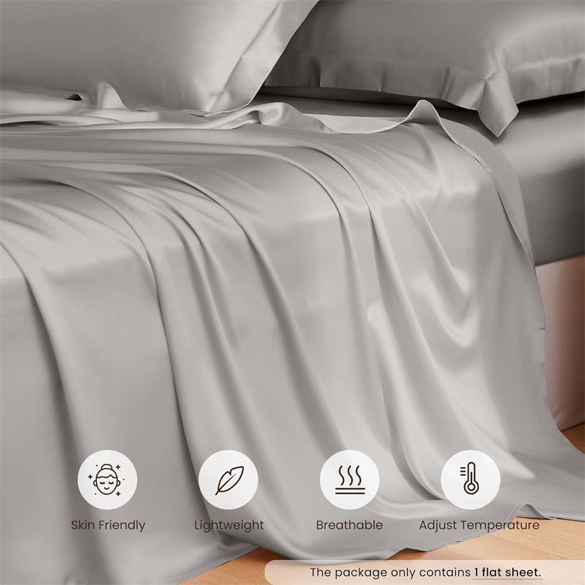 Роскошная простыня из 100% нат – обзор и цена Silk Sheet Set