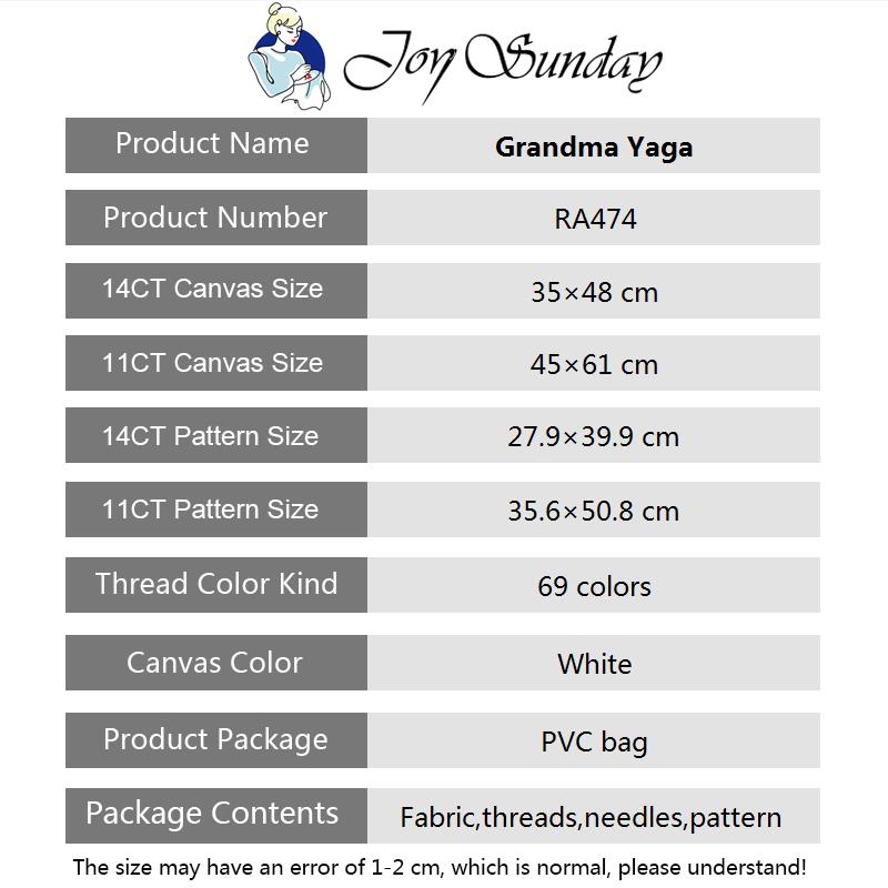Joy Sunday, набор для вышивки  – обзор и цена Home Textiles Discount