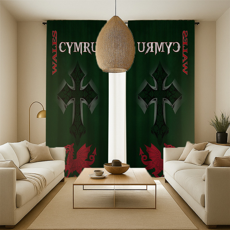 Штора с изображением валлийско – обзор и цена Home Textiles Uk