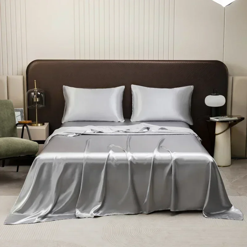 Роскошный атласный комплект пр – обзор и цена Silk Sheet Set
